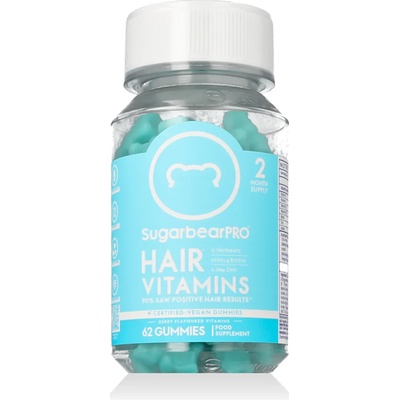SugarBear SugarbearPRO Hair Vitamins 62 бр