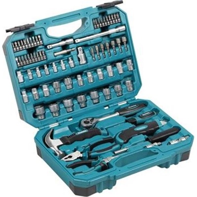 Makita E-10899 - 76-dílná Gola sada ořechů 1/4" a 3/8", klíčů, bitů a nástrčkových klíčů