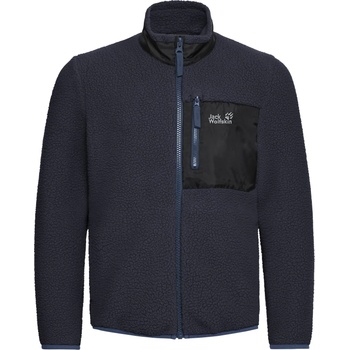 Jack Wolfskin Детско поларено яке Jack Wolfskin Kid's Lite Curl Fullzip Fleece jacket - Dark Navy - размер 164 (EU) (703-6907-0216)