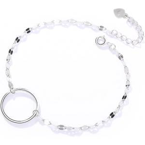 Silenti Jewelry Сребърна гривна "Кръговрат