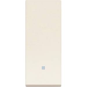 Vimar 30012. C In-line Кръстат ключ Linea, 1P 250 V~ 10 AX 1М, опц. подсветка, Canvas, (VM30012.C)