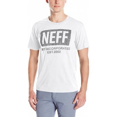 Neff NEW WORLD PUSH TEE WHITE