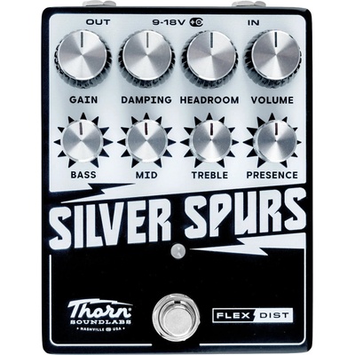 Thorn Soundlabs Silver Spurs - Flex Distortion Eфект за китара (TH SILVERSPURS)
