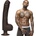 Doc Johnson Signature Cocks Safaree Samuels Anaconda ULTRASKYN Vibrating Cock 12" Chocolate