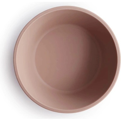 mushie Silikonová miska s přísavkou Blush MSB20002