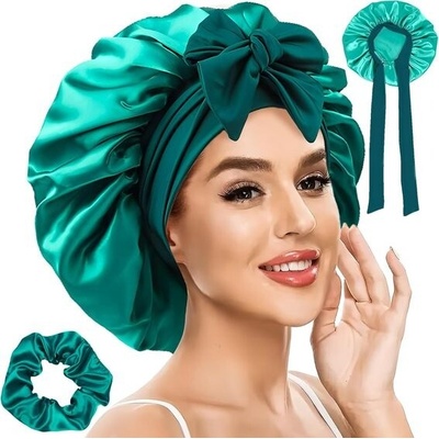 Dwafill 2 kusy hedvábných čepic na vlasy s gumičkou do vlasů