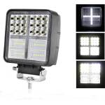  Мощен 162w led 54 ЛЕД Диоден Фар Работна Лампа Прожектор Задна Светлина 12v 24v