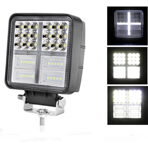 Мощен 162w led 54 ЛЕД Диоден Фар Работна Лампа Прожектор Задна Светлина 12v 24v