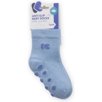 KikkaBoo Бебешки чорапи против подхлъзване KikkaBoo - Памучни, 0-6 месеца, сини (31110010119)