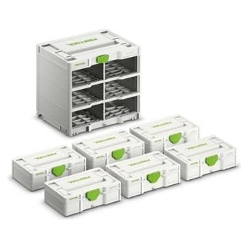 Festool SYS3-RK/6 M 337-Set Systainer3 Rack 577816