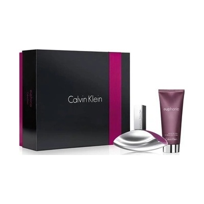 Calvin Klein Euphoria EDP 100 ml + parfumované telové mlieko 100 ml darčeková sada
