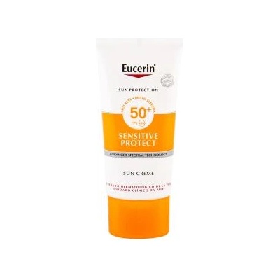 Eucerin Sun Sensitive Protect Face Sun Creme слънцезащитна емулсия за лице spf50+ 50 ml унисекс