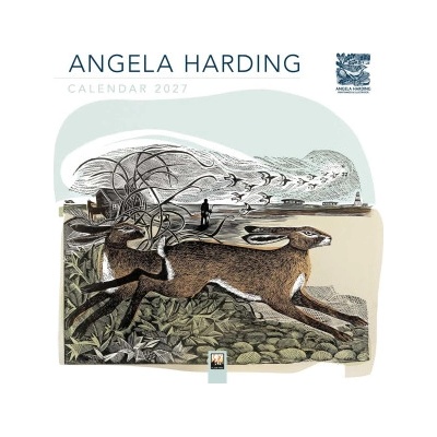 Flame Tree Publishing Angela Harding Wall Calendar 2027 (Art Calendar) | WALL
