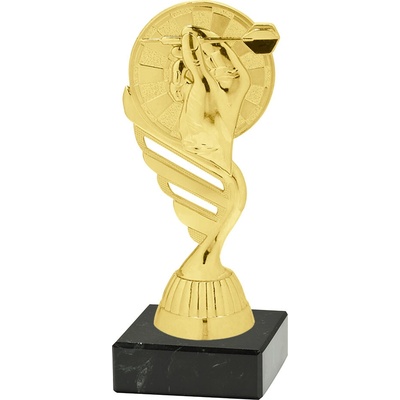 Soška ŠIPKY M/P412 Soška zlatá výška 15 cm