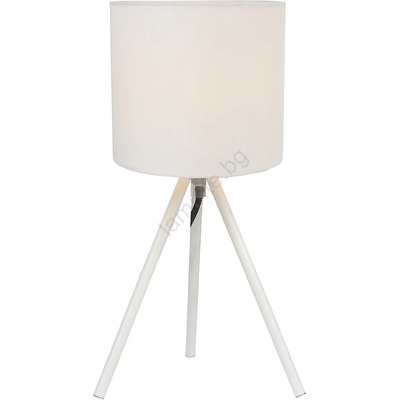 Klausen KL108012 - Настолна лампа THEO 1xE14/9W/230V бяла (KS0078)
