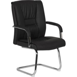 Bittel Посетителски стол Carmen 6540 - черен LUX (3520719) - tierradesign