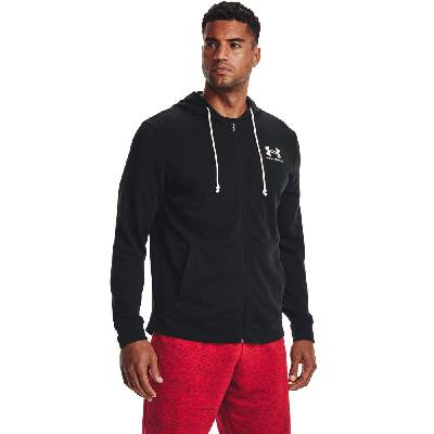 UNDER ARMOUR UA Rival Terry LC FZ, Black - M