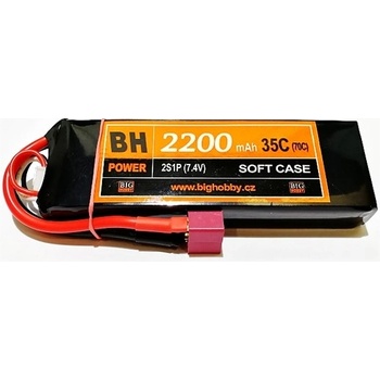 BH Power Li-pol baterie 2200 mAh 2S 35C 70C