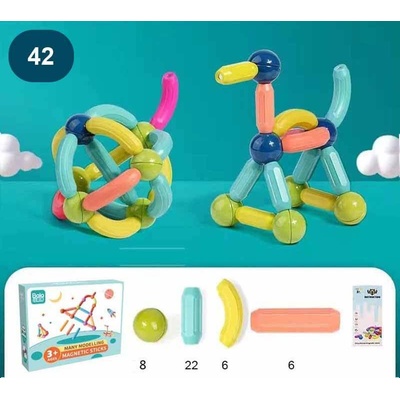 CABTOYS Magnetic Sticks - 42 ks