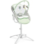 Caretero Столче За Хранене Шезлонг И Люлка 3В1 Kivi Mint Caretero