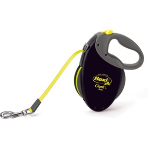 flexi Neon Giant L-Автоматичен повод за куче, лента, 8 м. до 50 кг