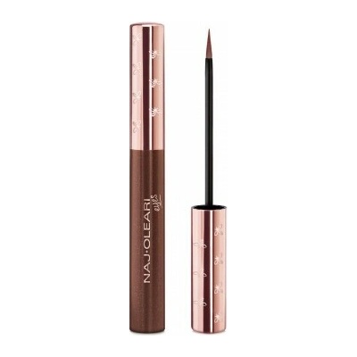 Naj-Oleari Impeccable Eyeliner tekuté oční linky 04 golden cocoa 4 ml