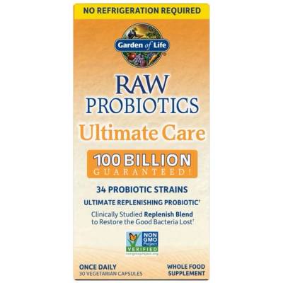 Garden of Life Raw Probiotics Ultimate Care - 30 vcaps