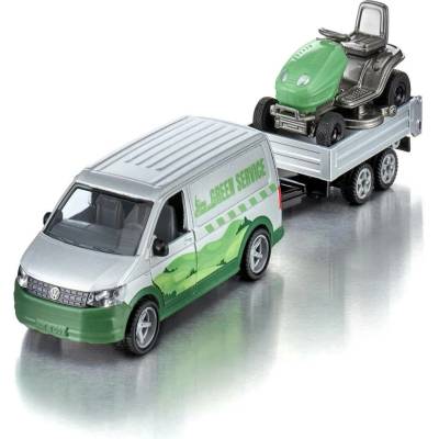 SIKU SUPER VW T6 se zahradním traktorem