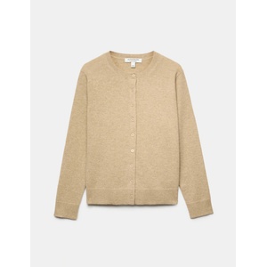 Marks & Spencer Кардиган от чист кашмир с кръгло деколте и копчета отпред Marks & Spencer кремав Marks & Spencer | Bezhov | ЖЕНИ | S