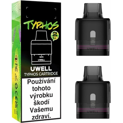 Uwell Typhos Side Fill Pod cartridge 0,6ohm 2ks