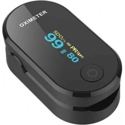 CLOC X66 pulzný oxymeter, čierna