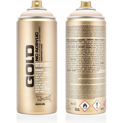 Montana GOLD akrylový sprej 400ML G-2010 Orange Ice