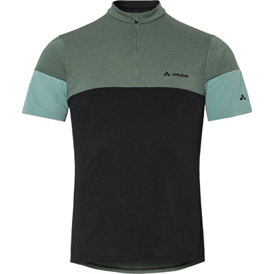 Vaude Мъжка фланелка с къс ръкав за колоездене Vaude Altissimo Shirt II Cycling jersey - Agave (056-2115-1212)