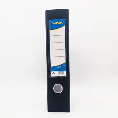 Класьор Carrera А4 с метален кант, 7.5 cm Черен (1301100-08-875-110554)