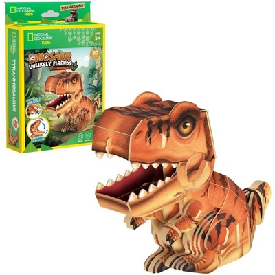 CubicFun 3D пъзел Cubic Fun от 47 части - Тиранозавър Рекс (DS1169h)