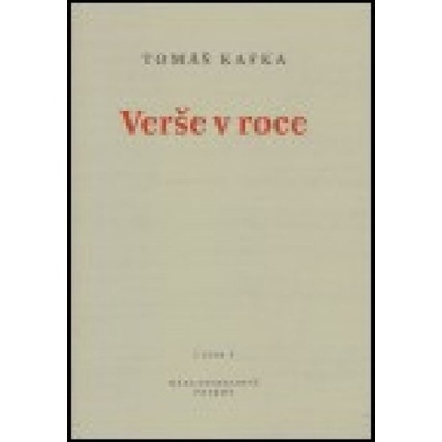 Verše v roce - Tomáš Kafka