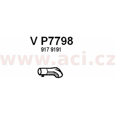 Zadní díl výfuku FENNO/IMASAF ACI V P7798