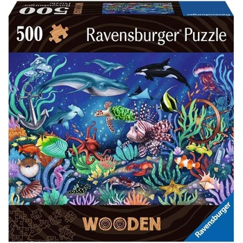 Image 1 of Ravensburger Ravensburger дървен пъзел Дълбоко в морето, 505 части (17515)