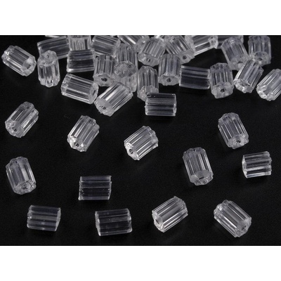 Prima-obchod Náušnicová zarážka 3x4 mm, barva transparent