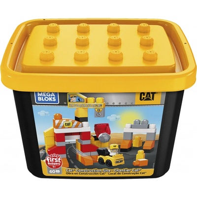 Mega Bloks CAT Stavební kostky s autem (1377) – Zboží Dáma