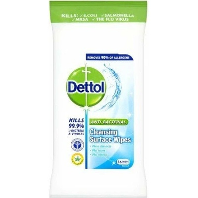 Dettol Antibakteriální čistící ubrousky Original 36 ks