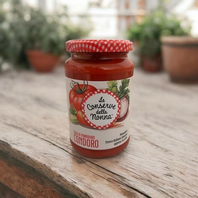 Le Conserve della Nonna paradajková omáčka s kaparami a oreganom 350 g