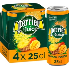 Perrier Juice Peach & Cherry multipack 4 x 250 ml