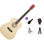 SX SD204G Premium SET Gloss Transparent Red Акустична китара