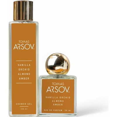 Tomas Arsov Vanilla orchid almond amber EDP 50 ml + sprchový gel 200 ml
