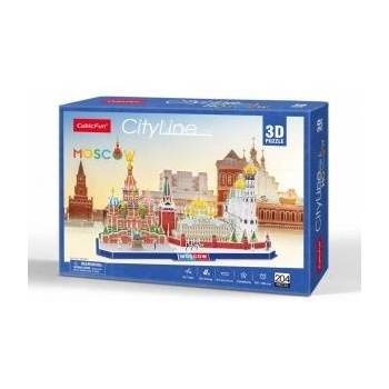 CubicFun Puzzle 3D City Line Moscow 204el 20266