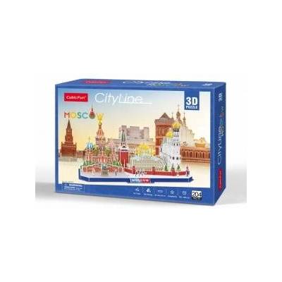 CubicFun Puzzle 3D City Line Moscow 204el 20266