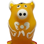 CONDOMERIE Презервативи condomerie - handpainted novelty condoms pig sitting yellow