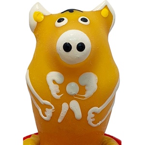 CONDOMERIE Презервативи condomerie - handpainted novelty condoms pig sitting yellow