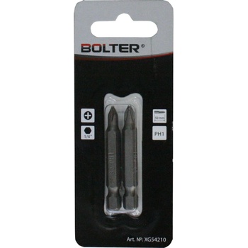 BOLTER Комплект накрайник бит Bolter - PH1, 1/4 inch, 50 mm, 2 бр (XG54210)